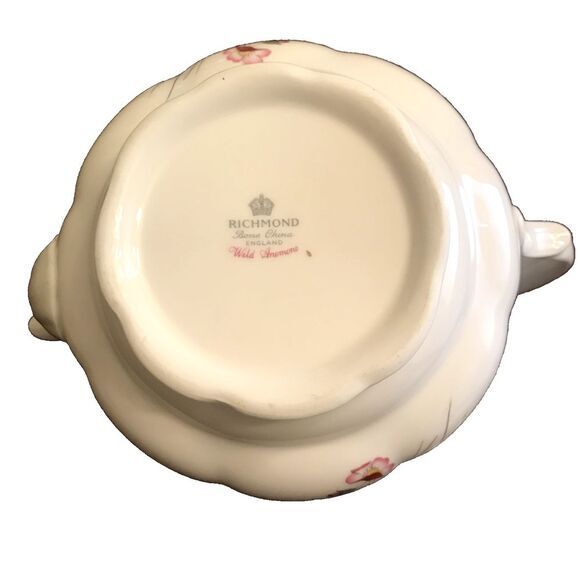 Vintage Richmond Bone China Tea‎ Pot Made in England - Picture 7 of 7